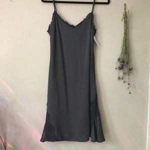 NWT Banana Republic slip dress with lace details